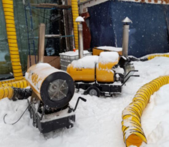 Picture of BV 400 – indirect oil fired air heater