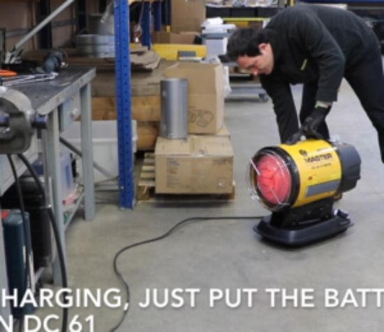 Picture of DC 61 – infrared oil fired heater